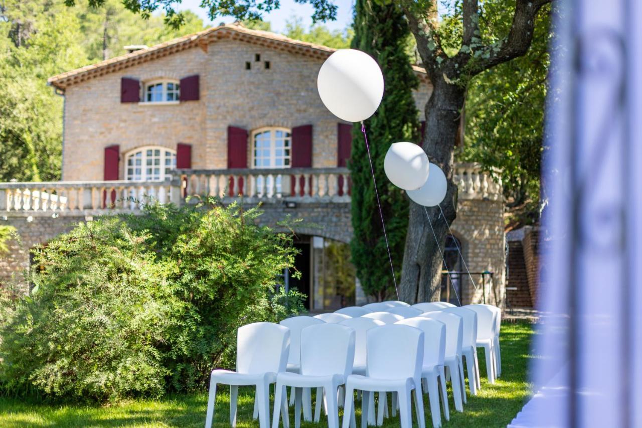"Les Hauts Du Marquet" - Meuble De Tourisme 5 Etoiles - Gite De Groupe 15 Personnes En Cevennes - Piscine A Debordement - Balneo - Sauna - Nature Saint Jean du Pin Kültér fotó