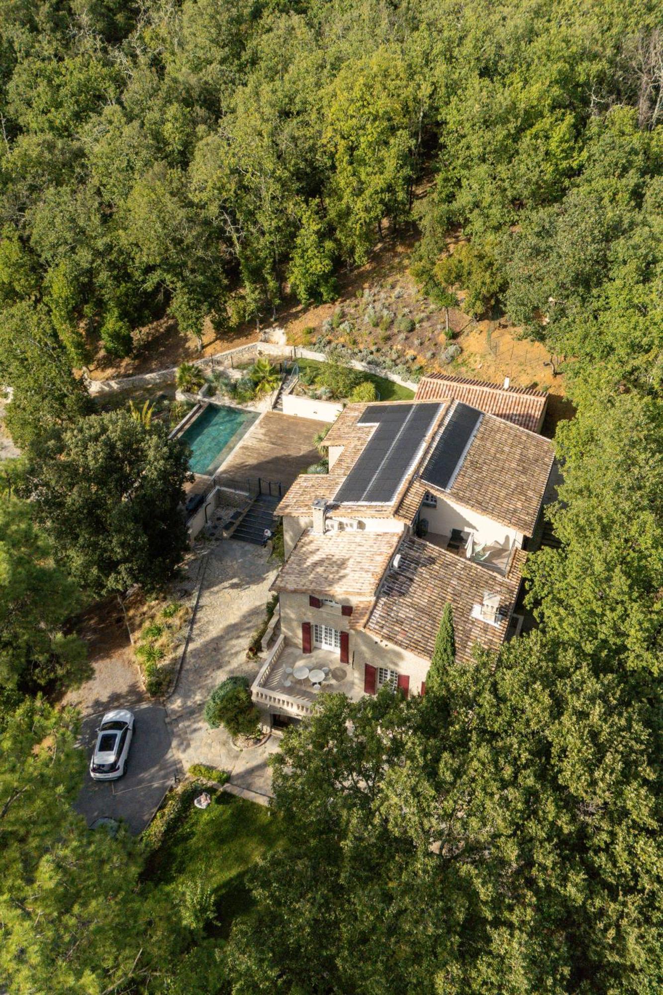 "Les Hauts Du Marquet" - Meuble De Tourisme 5 Etoiles - Gite De Groupe 15 Personnes En Cevennes - Piscine A Debordement - Balneo - Sauna - Nature Saint Jean du Pin Kültér fotó