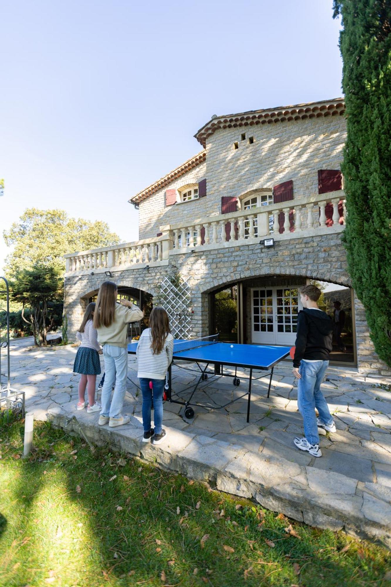 "Les Hauts Du Marquet" - Meuble De Tourisme 5 Etoiles - Gite De Groupe 15 Personnes En Cevennes - Piscine A Debordement - Balneo - Sauna - Nature Saint Jean du Pin Kültér fotó