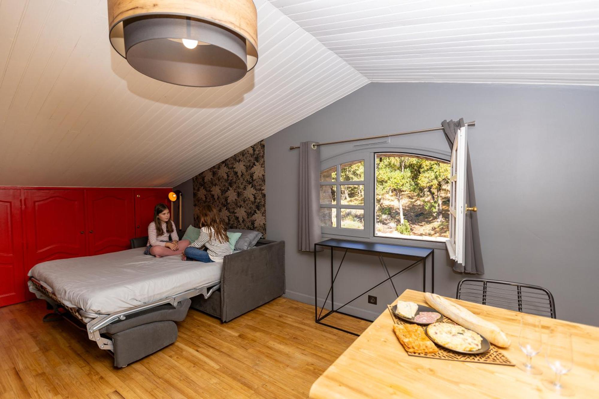 "Les Hauts Du Marquet" - Meuble De Tourisme 5 Etoiles - Gite De Groupe 15 Personnes En Cevennes - Piscine A Debordement - Balneo - Sauna - Nature Saint Jean du Pin Kültér fotó
