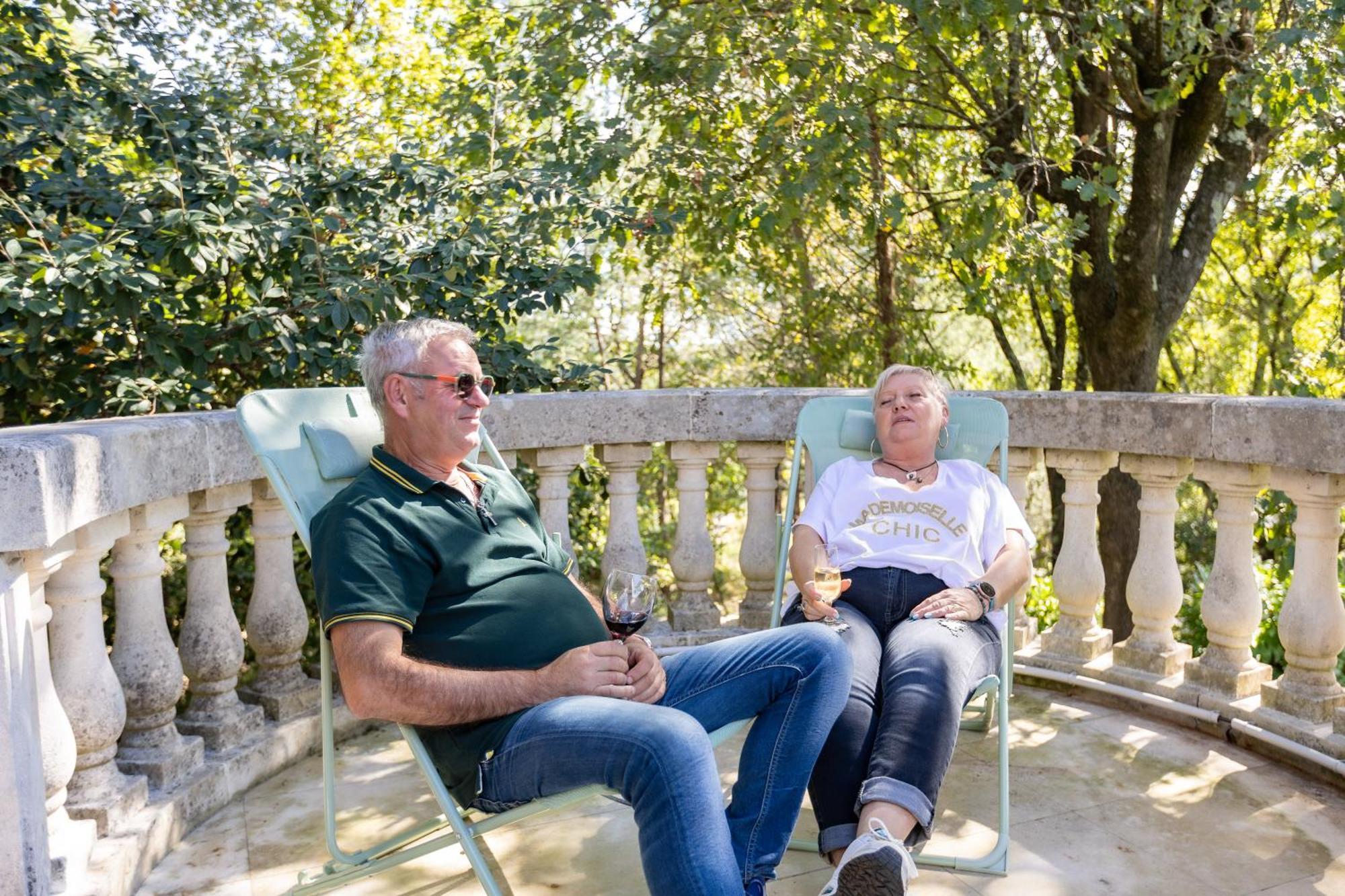 "Les Hauts Du Marquet" - Meuble De Tourisme 5 Etoiles - Gite De Groupe 15 Personnes En Cevennes - Piscine A Debordement - Balneo - Sauna - Nature Saint Jean du Pin Kültér fotó